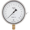Manometr z rurką Bourdona AFRISO RF precyzyjny F -1/0 bar G1/2B radialne fi 160 mm, kl. 0.6%