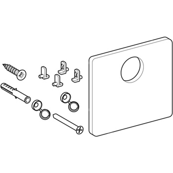 Elementy mocujące Geberit do szafki z lustrem