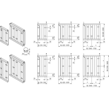 Grzejnik płytowy typ 10 KERMI HVN wym. 2400 x 1610 mm, kolor biały, moc 3706 W