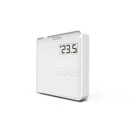 Przewodowy regulator pokojowy do listwy L-10 dedykowany biały, model R-10b