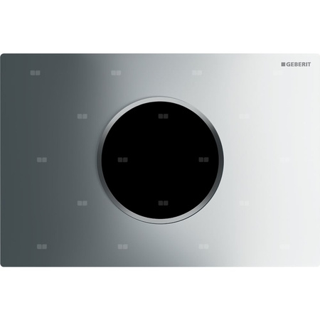 Elektroniczny zestaw uruchamiający WC Geberit, IR, Sigma10, 12cm, chrom bł-chrom mat