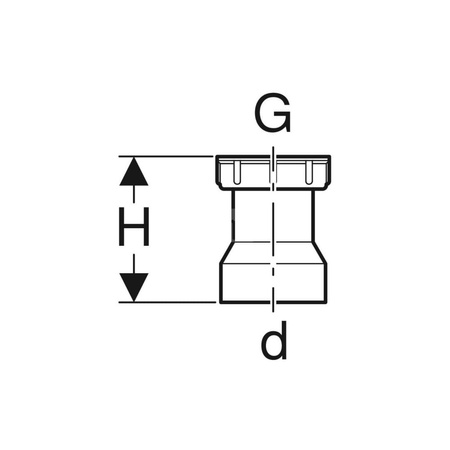 Uszczelka płaska Geberit: d=39.2mm, G=1 1/4'', di=28mm