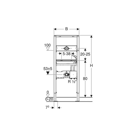 Syfon podtynkowy Geberit do umywalki