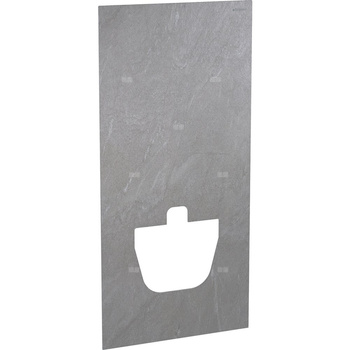 Okładzina przednia do modułu sanitarnego Geberit Monolith do wiszącej miski WC, 101 cm, szerokość mocowania WC 18 cm: Efekt łupka / Gres szkliwiony