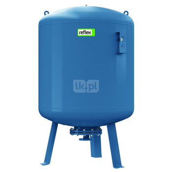 Naczynie wzbiorcze REFLEX DE 1500, pojemność 1500 l, 16 bar / 70'C, kolor niebieski, do instalacji C.W.U.
