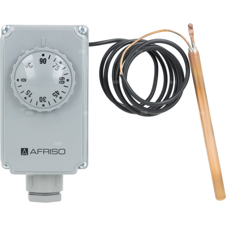 Termostat AFRISO TC2 zanurzeniowy 0-90'C, przyłącze kapilara, długość wkładki 1000 mm