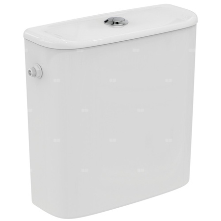 Zbiornik do toalety Vidima ULYSSE S 365x375 mm w biały połyskujący wykończeniu