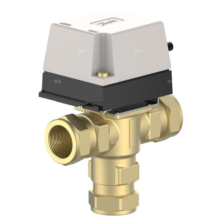 Zawór trójdrogowy HS3 B 28 z napędem