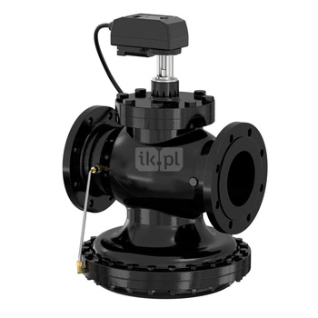 Zawór regulacyjny COMAP Nexus Vivax FI Żeliwo PN16, pol. Kołnierz 10'' DN 250A, natężenie przepływu 300m3/h od 5'C do 120'C, niezależny od ciśnienia