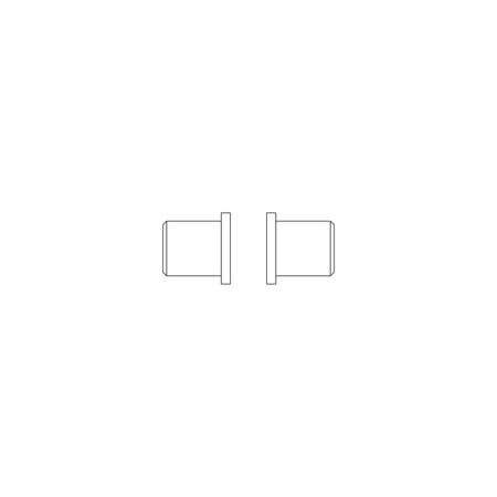 Osprzęt-Zestaw 5: 2 końcówki do spawania, DN 15, (kpl.=2 szt.)