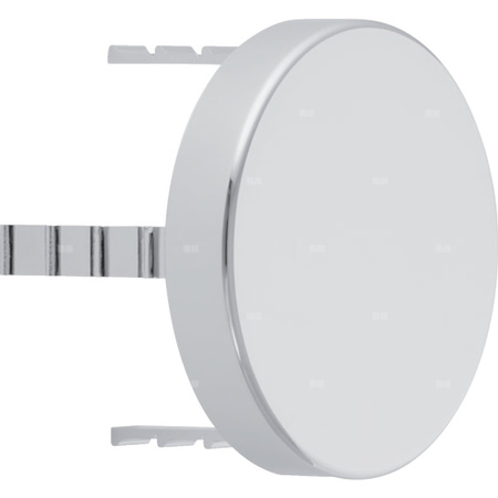 Pokrywa Geberit do przerywacza rurowego do zestawów odpływowo-przelewowych do baterii podtynkowych: Chrom błyszczący