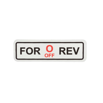 Naklejka, przód/tył k1500a