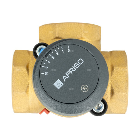 Zawór obrotowy trójdrogowy AFRISO ARV 385 Vario ProClick, mieszający, Siłownik elektryczny ARM 343, DN 32