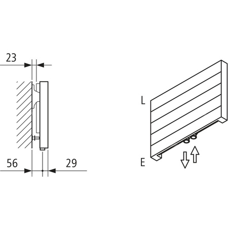 Grzejnik płytowy typ 11 KERMI HHN, z osłonami wym. 630 x 900 mm, kolor biały, moc 747 W