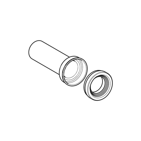 Uszczelka gumowa Geberit do przyłącza rury spłukującej: d=45mm