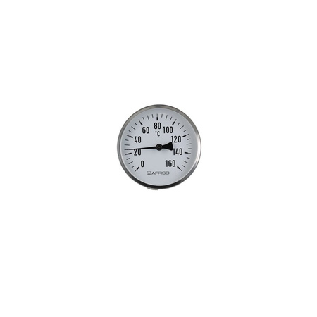 Termometr bimetaliczny AFRISO BiTh fi 100 mm 0…160'C tuleja 100 mm połączenie ax