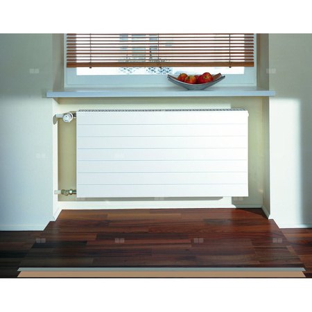 Grzejnik płytowy typ 12 KERMI X2 Line-K wym. 559 x 1205 mm, kolor biały, moc 1247 W