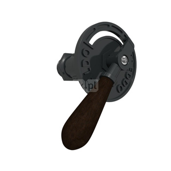 Zestaw reg. kątowy CLASSIC ART, GZ 1/2-16x2, 15, GW 1/2”, Farba RAL 9005