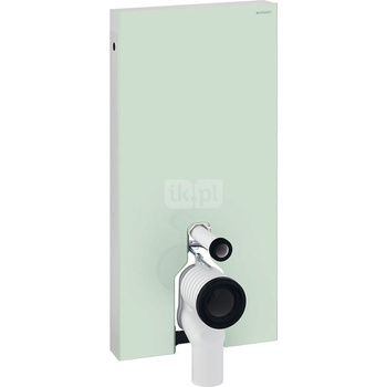 Moduł sanitarny do WC stojącego GEBERIT Monolith, 1010 mm x 480 mm x 106 mm, front: mint, bok: aluminium