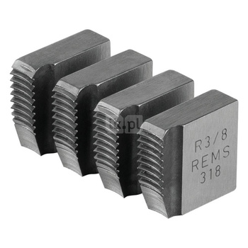 Noże gwintujące R 3/8, Zestaw REMS