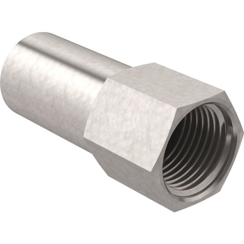 Przedłużka GEBERIT Mapress Edelstahl redukcja, stal nierdzewna, 1/2'' x 35 mm (GW x końcówka wciskowa)