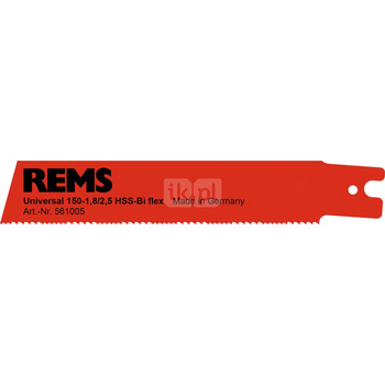 REMS Brzeszczot uniwersalny 150-1,8/2,5, 5-pak