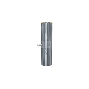 Rura z obejmą MK ŻARY ZEN-KRTW 150 mm, długość 1000 mm (wsp. 6 - 190-210mm)