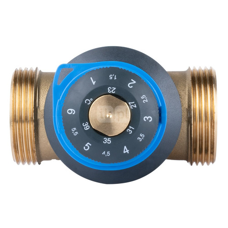 Zawór regulacyjny termostatyczny do wody ciepłej AFRISO ATM 881 mosiądz GZ 1 1/4'', DN 25, zakres temp. 20...43'C, Kvs 4.2m3/h, max. 90'C, max. 10bar