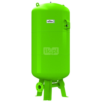 Naczynie wzbiorcze REFLEX DT 800, pojemność 800 l, 10 bar / 70'C, kolor zielony, do instalacji  C.W.U.
