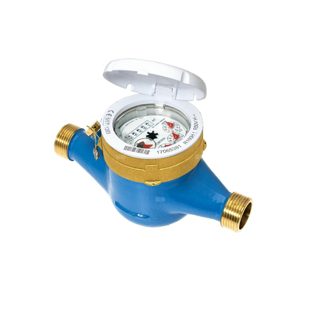 Wodomierz wielostrumieniowy suchobieżny, typu GMDM-I DN 50 Q3=25 m3/h R160/50, Tmax: 50st.C, L=300 mm Kołnierz