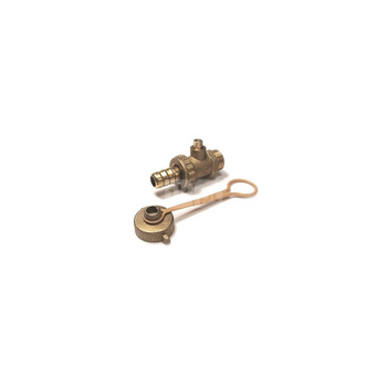 Zawór wodny COMAP Spustowy z korkiem GZ 1/2'' x złączka do węża 1/2''