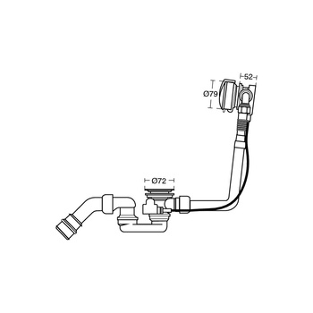MULTIPLEX TRIO ODPŁYW AUTOM. NAP. PRZEL.