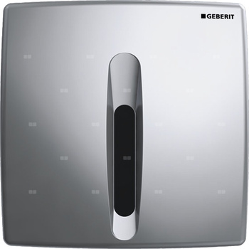 Elektroniczny zawór spłukujący Geberit do pisuaru, Basic, zasilanie bateryjne, chrom-mat