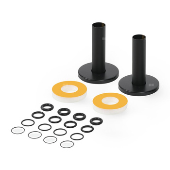 Zestaw maskujący podwójny PO, fi55-fi18-L160, Czarny mat (A54603E9005mat)