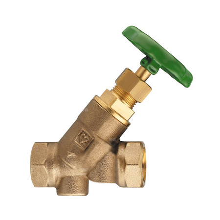 Zawór odcinający HERZ STRÖMAX-W mosiądz DN 40 GW, max. 80'C, max. 10 bar