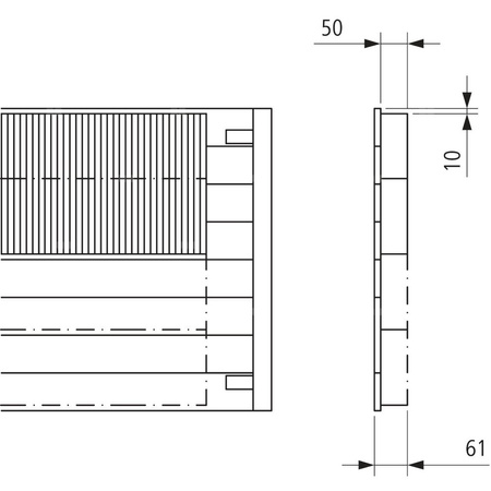 Grzejnik płytowy typ 11 KERMI HHN, z osłonami wym. 770 x 3200 mm, kolor biały, moc 3962 W