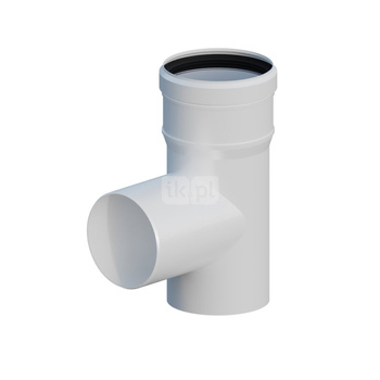 Trójnik PP DN100mm z uszczelką [EPDM]