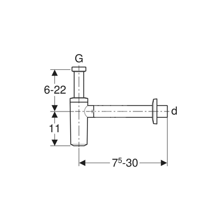 Króciec wlotowy Geberit z nakrętką: Biały-alpin