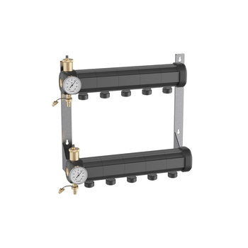 Kompletny rozdzielacz geotermalny O11/4" X 7 obwodów