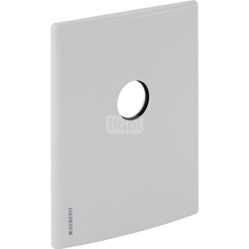 Płytka przykrywająca Geberit z tworzywa sztucznego, do syfonu podtynkowego do umywalki: Chrom błyszczący