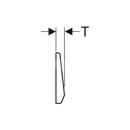 Elementy mocujące Geberit do wandaloodpornego mocowania