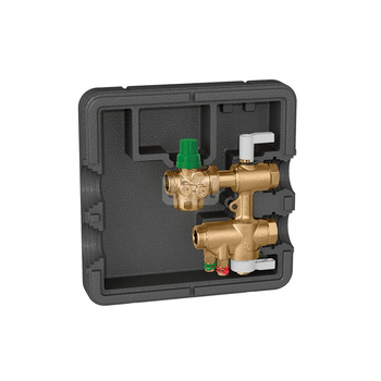 Zestaw przyłączeniowy dla klimakonwektorów bez zwężki Venturiego DN 15, 0,08÷0,40