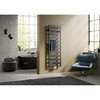 Grzejnik drabinkowy KERMI Casteo BH, wym. 1259 x 600 mm, kolor srebrny, moc 638W
