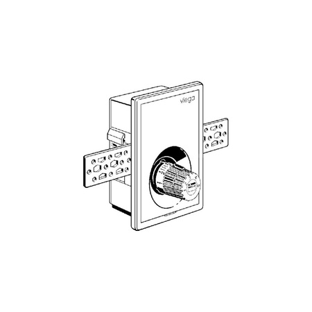 Zestaw regulatora temperatury (akcesorium) VIEGA 14721 biały