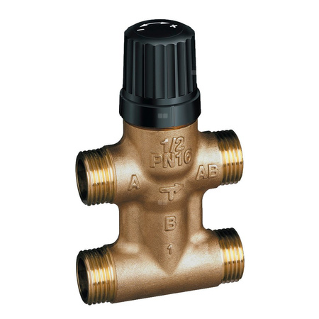 Zawór regulacyjny VZL 4 PN16 15/0,25 4-drogowy, grzybkowy, króćce gładkie