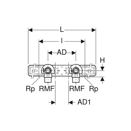 Zestaw wkrętów GEBERIT