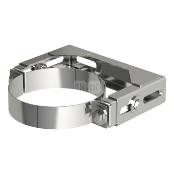 Uchwyt MK ŻARY PK WHT 1 stal nierdzewna fi 60/100 mm (mocowanie - Obejma do ściany regulowana)