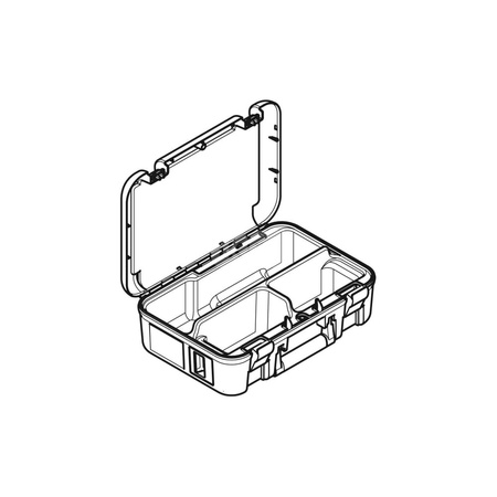 Pas nośny do walizki GEBERIT Mapress, kolor czarny