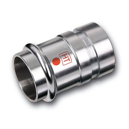 Nypel SANHA NiroTherm Industry, stal nierdzewna, 76,1 mm (zw x GW)