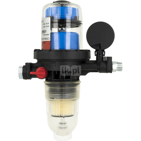 Filtr oleju zintegrowany z odpowietrznikiem FloCo-Top 2CM MS-5, 2x G3/8", GW G3/8", wkład OptiClean MS-5